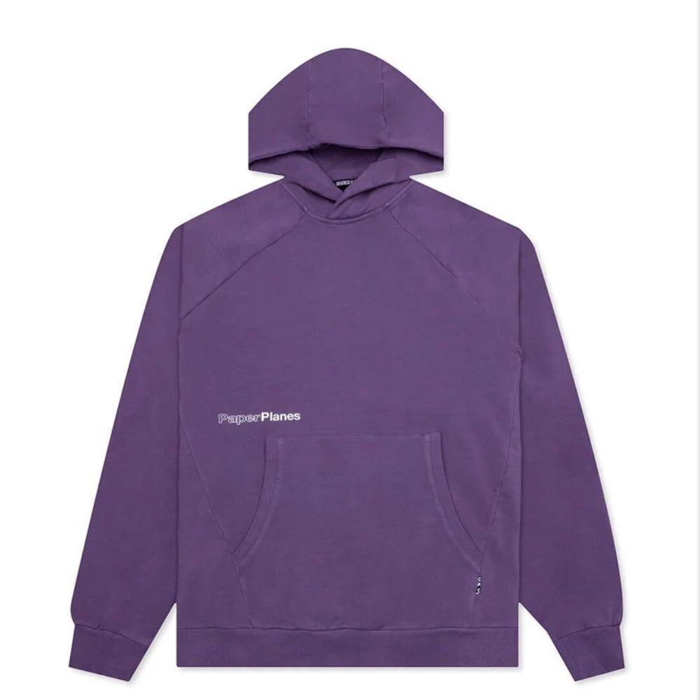 Paper Planes Advanced Garment Dye Solid Mauve Hoodie